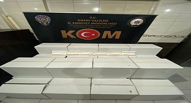 200 bin makaron ele geçirildi