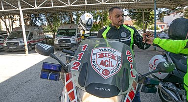 Hastalar motorize sağlık ekibine emanet