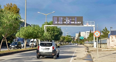 Kadına şiddete hayır!