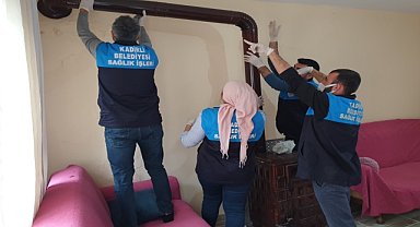Kadirli'de yaşlı, hasta ve kimsesizlerin evleri "kışa hazırlanıyor"