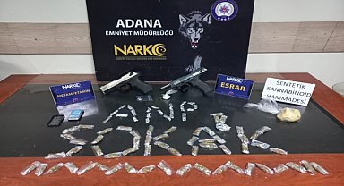 Kaldıkları evde uyuşturucu ele geçirilen 3 zanlıdan 1'i tutuklandı