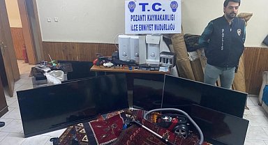 Pozantı'da yakalanan hırsızlık şüphelisi tutuklandı