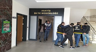 4 hırsızlık şüphelisi tutuklandı
