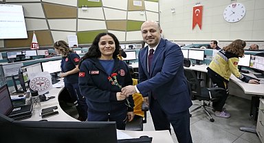 Ambulansların adrese ulaşım süresi 10 dakikanın altında
