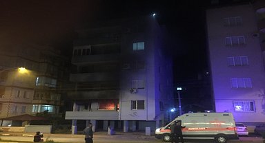 Babasıyla tartışan kişi evinde yangın çıkardı