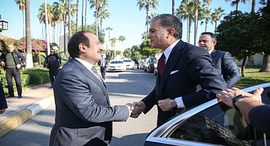 Çelik'ten Mersin Valisi Pehlivan'a ziyaret