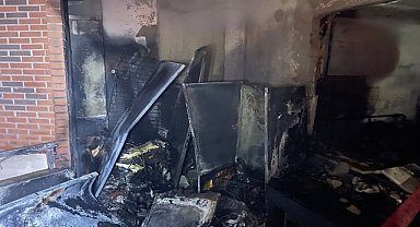 Evde çıkan yangında 1 kişi yaşamını yitirdi