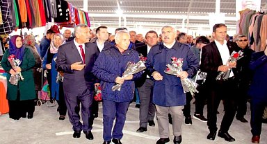 Kapalı pazar yeri hizmete girdi