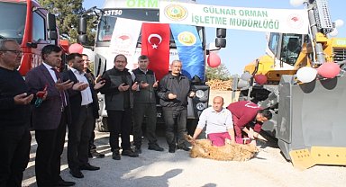 Orman İşletme Müdürlüğünde yeni araçlar hizmete girdi