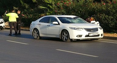 Otomobilin çarptığı yaya öldü