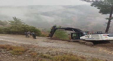 Patika yolda çalışma yapıldı