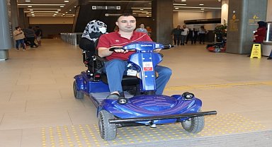 Şehir Hastanesi'nde hastalara elektrikli araç hizmeti