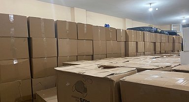 13 milyon 840 bin 500 makaron ele geçirildi