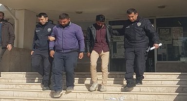 Kablo hırsızlığı yapan 2 zanlı tutuklandı