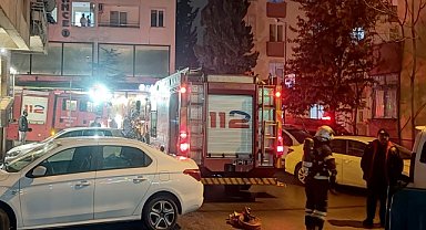 Kafede çıkan yangın söndürüldü