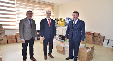 Kitap kampanyasına destek