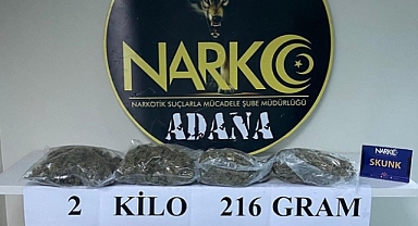 Tır dorsesindeki araçta esrar taşıması