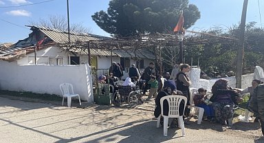 Evinin bahçesinde yanmış şekilde ölü bulundu