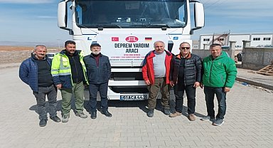 Almanya'dan gönderilen medikal yardım malzemeleri Türkiye'ye ulaştı