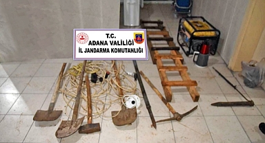 Define avcıları jandarmaya yakalandı
