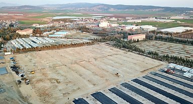 Karacasu konteyner kentinin 2. etap çalışmaları devam ediyor
