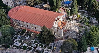 Meryem Ana Kilisesi de depremlerde zarar gördü