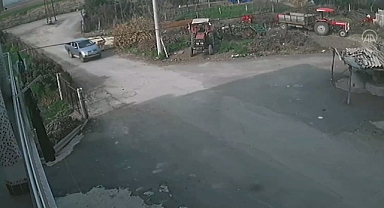 Pikaptan 65 bin liranın çalınması kamerada
