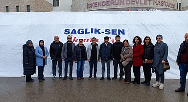 Sağlık-Sen’den İskenderun’da İkram Evi