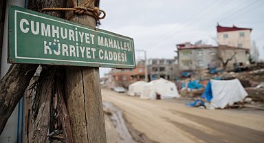 Yıkımın yaşandığı kırsal mahallede yaralar sarılıyor