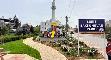 Şehit Baki Ünüvar Parkı tamamlandı