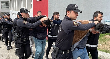 Suç örgütüne 59 tutuklama