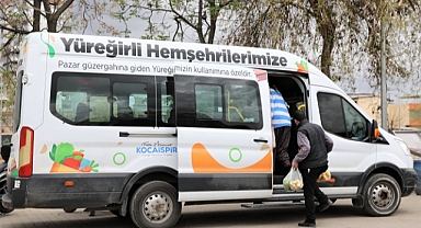 Yüreğir Belediyesi’nden ücretsiz Pazar servisi