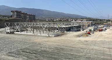 400 yataklı Eğitim Araştırma Hastanesinin inşası sürüyor