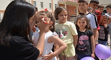 Depremzede çocuklar için etkinlik düzenlediler