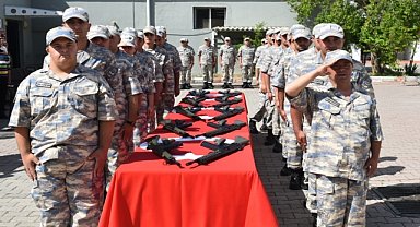 Engelliler temsili askerlik yaptı