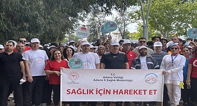 "Sağlık İçin Hareket Et Günü" yürüyüşü düzenlendi