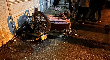 Trafik kazalarında 3 kişi yaralandı