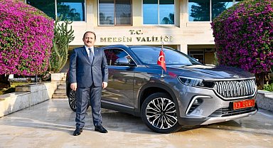 Yerli otomobil Togg'u makam aracı yaptı