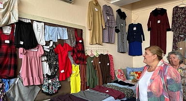 Ceyhanlı kadınlar göz nurları ürünleri sergiledi