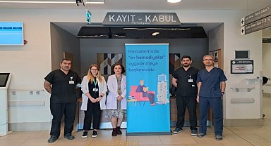 Şehir Hastanesi evde diyaliz hizmetine başladı