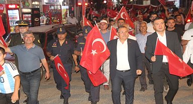 15 Temmuz Demokrasi Ve Milli Birlik Günü Coşkuyla Kutlandı