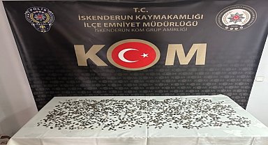 2 bin sikke ele geçirildi