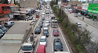 ADANA TRAFİĞİ YOĞUN!
