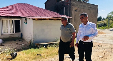 AK Parti’den depremzedelere ziyaret