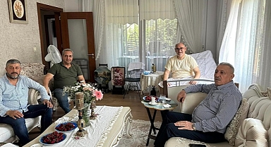 Başkan Çay’a ziyaretçi akını