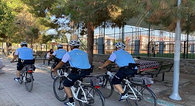 Bisikletli polis timleri göreve başladı