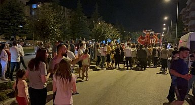 Prizde unutulan şarj aleti yangına sebep oldu