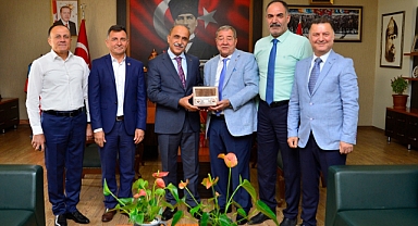 Türk-İş’den İnci ve Kanlı’ya ziyaret