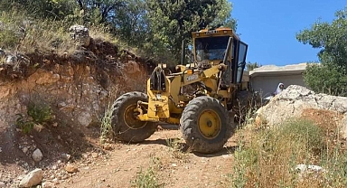 Dağdibi Mahallesi’nde yol çalışması