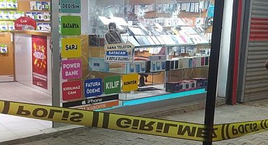 İŞ YERİNE ATEŞ AÇILDI
